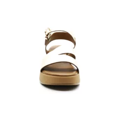 Sandales Compensées Femme Inuovo 905004 Gold -Infinyt Soldes Boutique 905004 bloc cuir gold scisso inuovo 2
