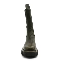 A.S.98 Boots Hautes Femme AS98 82201 Jungle -Infinyt Soldes Boutique a82201 boots elastic cuir ju as98 2