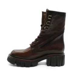 A.S.98 Boots À Lacets Femme AS98 A82205 Rangers -Infinyt Soldes Boutique as82205 rangers cuir calvado as98 3