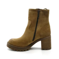 Boots À Talon Minka Design Dante -Infinyt Soldes Boutique dante boucle velours camel minka design 3