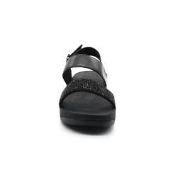 Sandales Femme Fitflop Lulu Hotfix EC3-F3 -Infinyt Soldes Boutique ec3f3 lulu sand hotf cuir bl fitflop 2