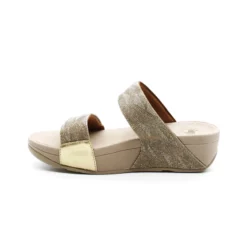 Mules Femme Fitflop Lulu Slide Geo Glitz ET6-F3 -Infinyt Soldes Boutique et6f3 lulu slide geo synthetiq fitflop 3