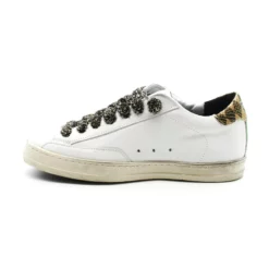 Tennis Femme P448 John White Dam -Infinyt Soldes Boutique f22 john white dam cuir blan p448 3