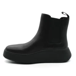 Bottines Femme FitFLop F-Mode FH4 7 Bottines Femme FitFLop F-Mode FH4 -Infinyt Soldes Boutique fh4 boots cuir noir fitflop 3