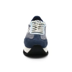 Baskets Femme No Name Flex M Jogger Suède -Infinyt Soldes Boutique flex m jogger h22 suede navy no name 2