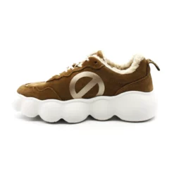 Baskets Femme No Name Gong Jogger -Infinyt Soldes Boutique gong jogger suede tan no name 3