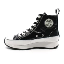 Sneakers Montantes Femme Rosemetal Frasne H0723H -Infinyt Soldes Boutique h0723h frasne cuir et vernis rosemetal 3