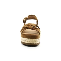 Sandales Compensées Femme UGG Neusch -Infinyt Soldes Boutique neusch suede chestnut ugg 2