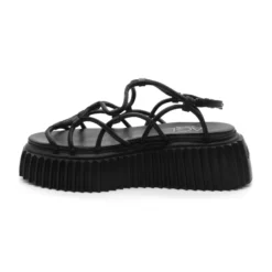 Sandales Compensées Femme AGL Messy D642050 -Infinyt Soldes Boutique sandales compensees femme agl messy d642050 3