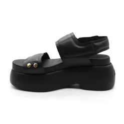 Sandales Compensées Femme AGL Puffy D671003 -Infinyt Soldes Boutique sandales compensees femme agl puffy d671003 3