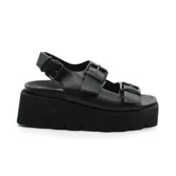 Sandales Compensées Femme No Name July Buckle