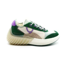 Tennis Femme No Name Spinner Jogger Green Ivory