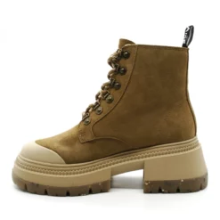 Boots À Lacets Femme No Name Strong Hooks -Infinyt Soldes Boutique strong hocks suede nuts no name 3