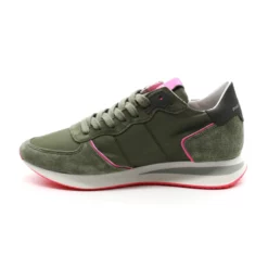 Tennis Femme Philippe Model TZLD WN29 TRPX -Infinyt Soldes Boutique tzld wn29 nubuck neon milita philippe model 3