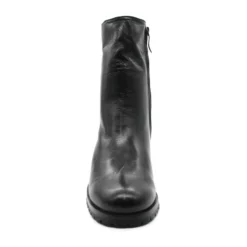 Boots À Talon Lorenzo Maseiro W183B254 -Infinyt Soldes Boutique w183b254 boots tal cuir noir lorenzo mareiro 2