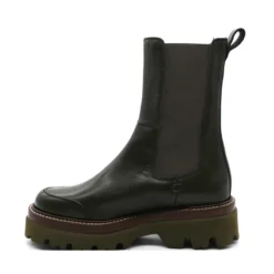 Boots Femme Pertini 222W31938 Oliva -Infinyt Soldes Boutique zzzw31938 elastic cuir oliva pertini 3